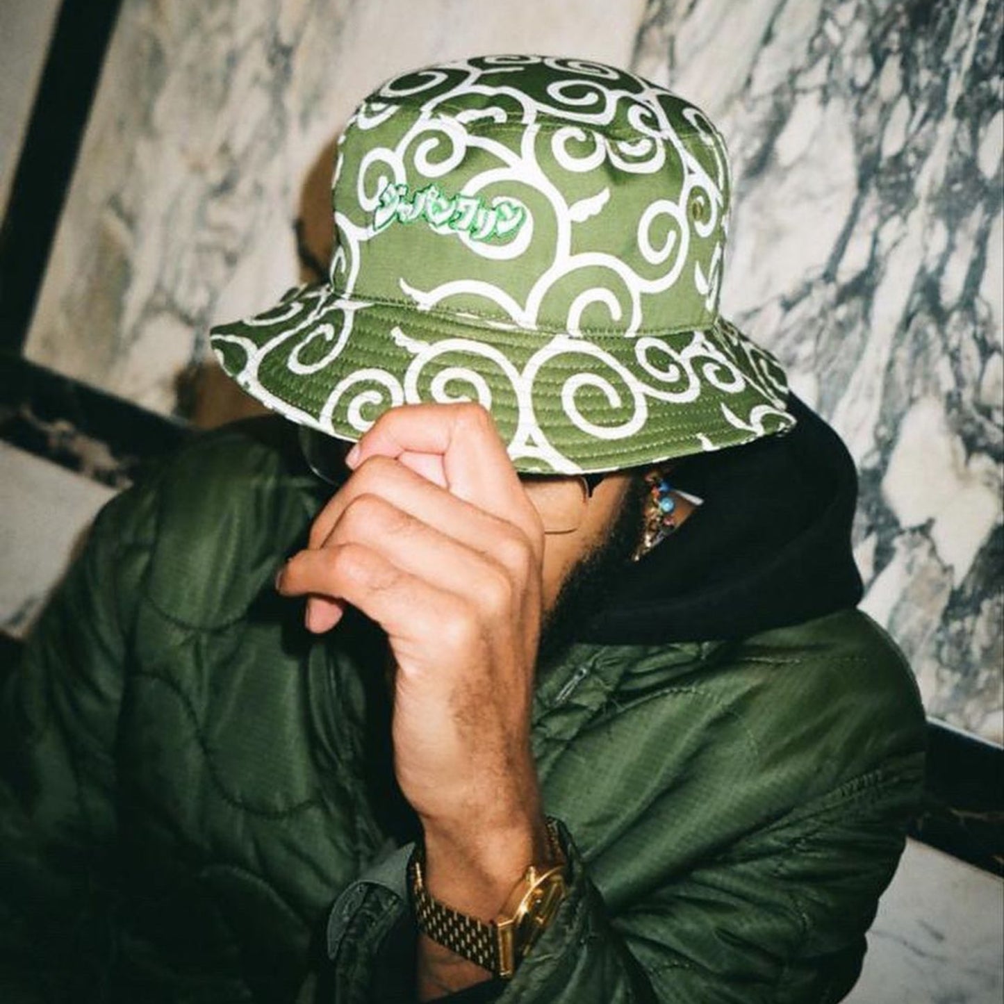 "KARAKUSA" Bucket Hat