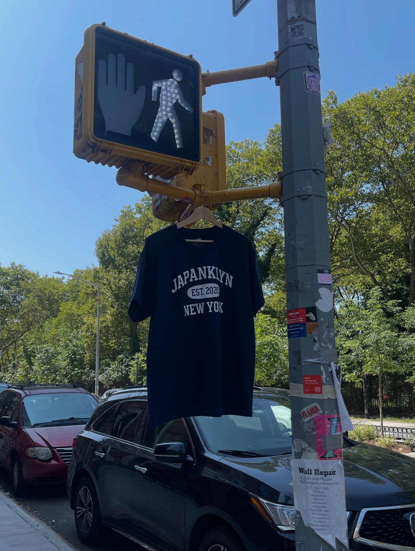 Japanklyn College Tee - Navy