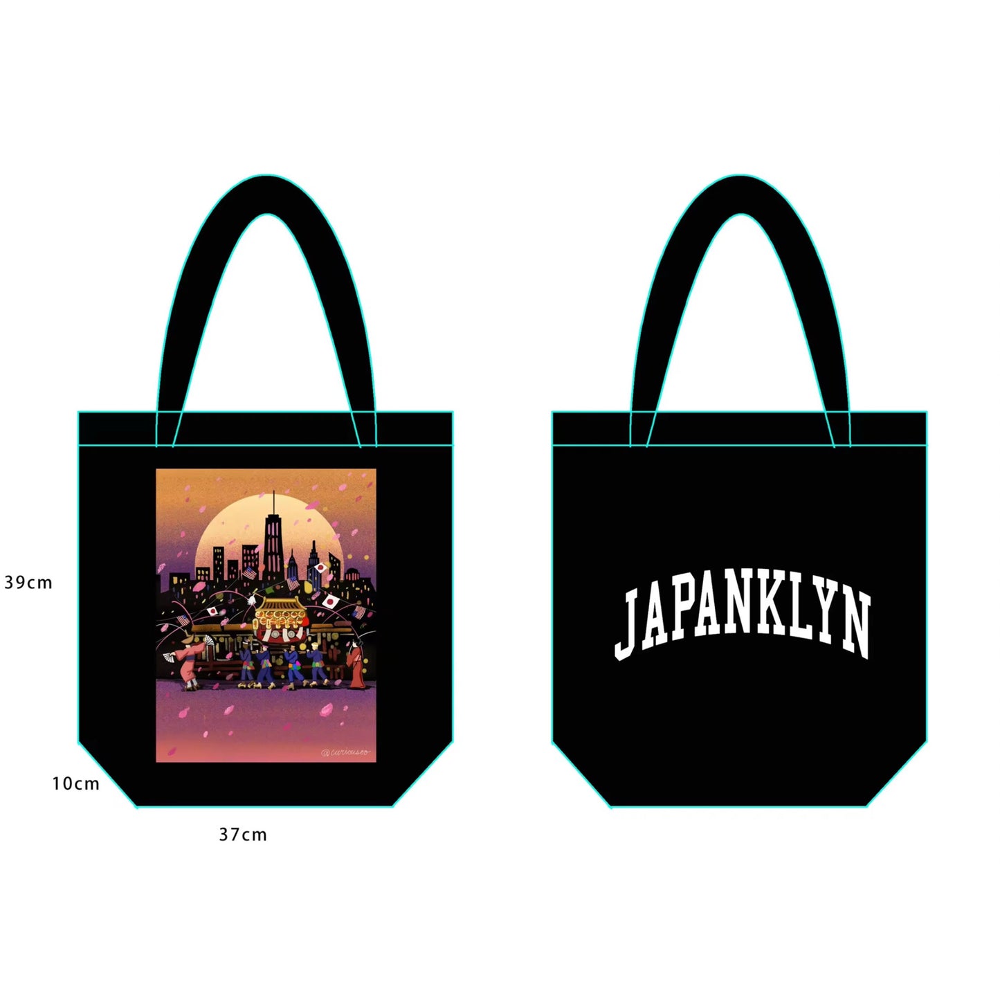 Japanklyn Tote Bag