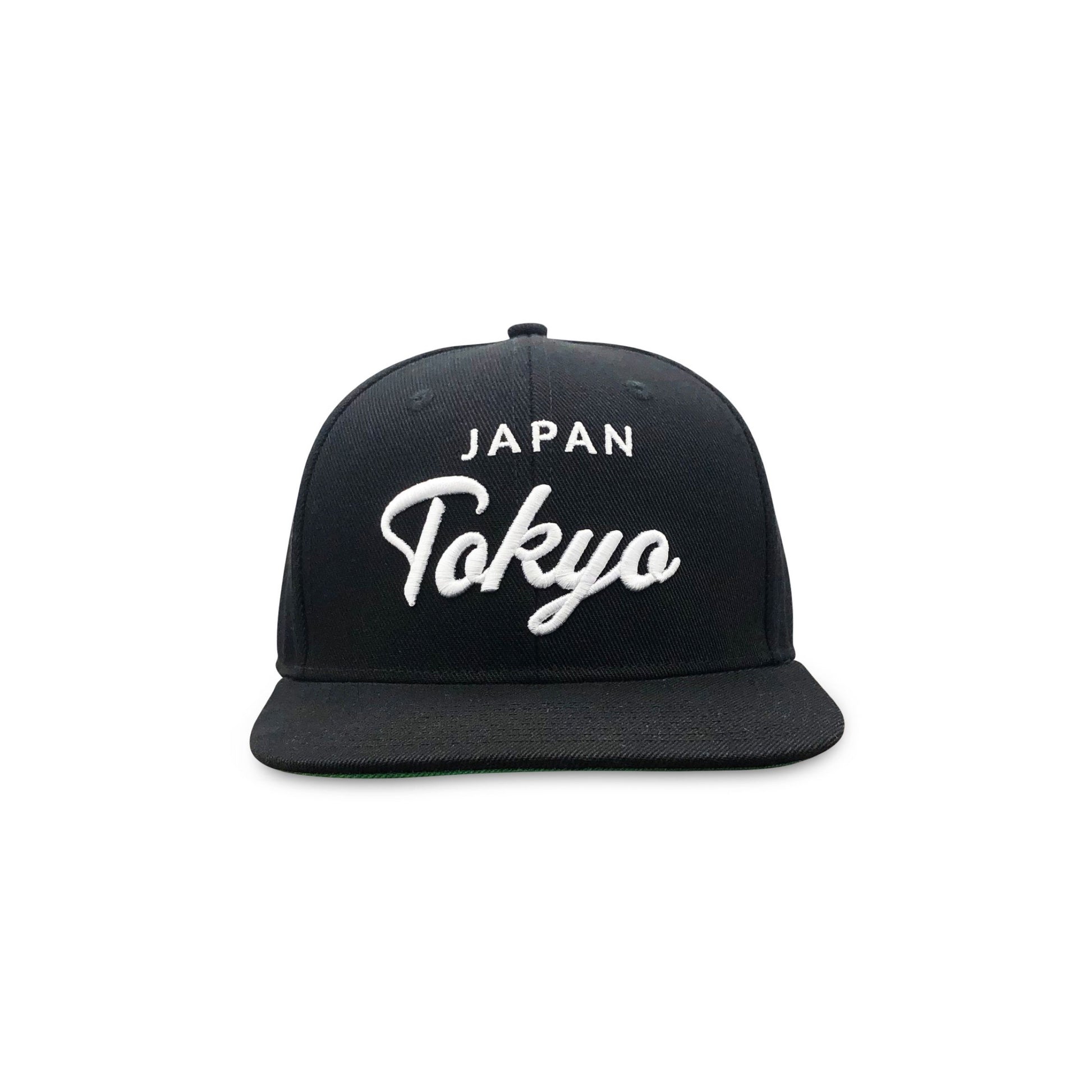 Flat Brim Cap | Tokyo Black Cap | Japanklyn